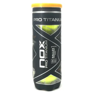 Nox Titanium Pro - Can of 3 Padel Balls
