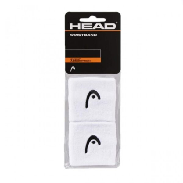 Head Wristband - white colour 2.5 inch in kenya - mvita padel