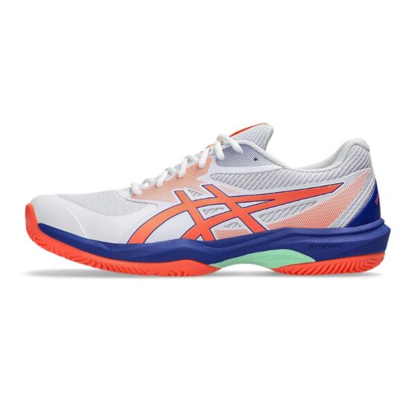 Asics Game FF Padel White/Coral - Padel Shoes - Image 4