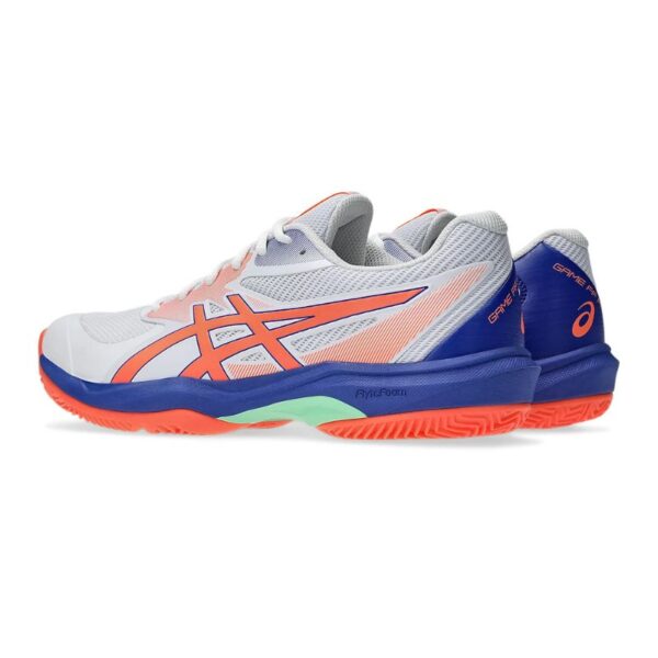 Asics Game FF Padel White/Coral - Padel Shoes - Image 7