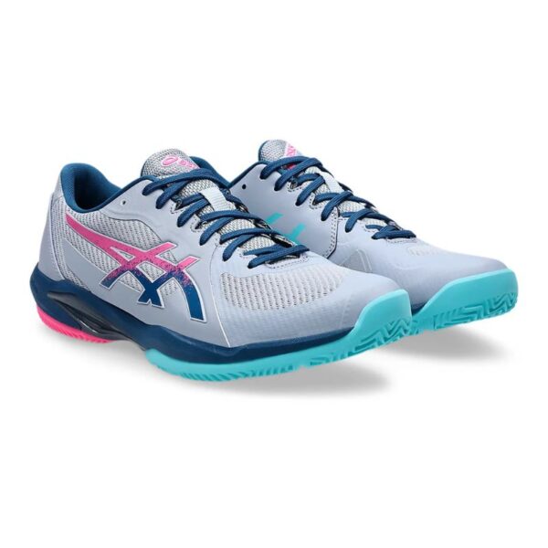 Asics Solution Swift FF 2 Padel Gray/Blue-Mako - Padel Shoes - Image 6