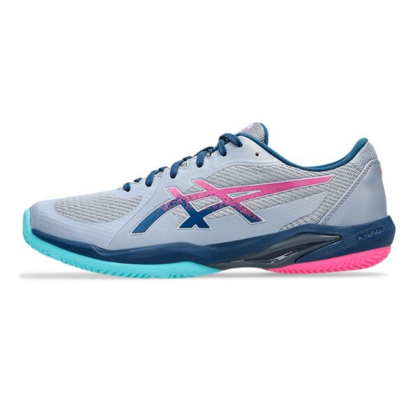 Asics Solution Swift FF 2 Padel Gray/Blue-Mako - Padel Shoes - Image 8