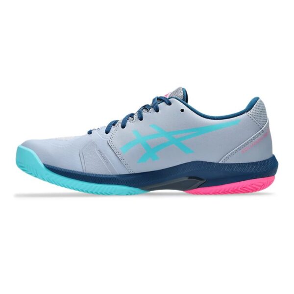 Asics Solution Swift FF 2 Padel Gray/Blue-Mako - Padel Shoes - Image 2