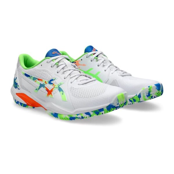 Asics Solution Swift FF 2 Padel L.E. White/Green - Padel Shoes - Image 6
