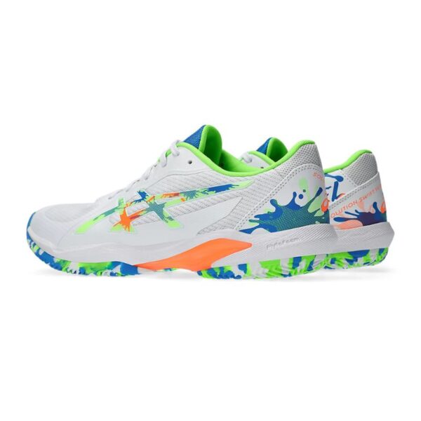 Asics Solution Swift FF 2 Padel L.E. White/Green - Padel Shoes - Image 7