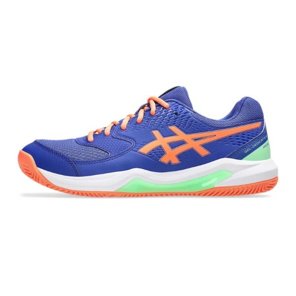 Asics Gel Dedicate 8 Padel Cobalt-Blue/Coral - Padel Shoes - Image 4