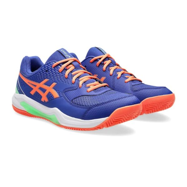 Asics Gel Dedicate 8 Padel Cobalt-Blue/Coral - Padel Shoes - Image 6