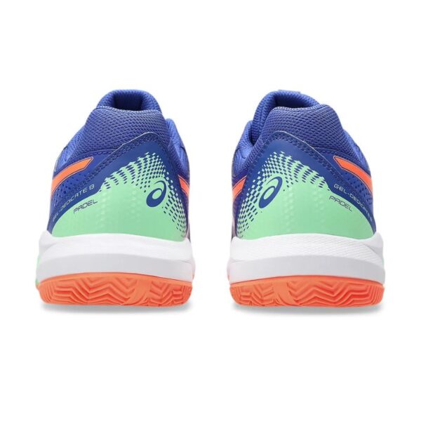 Asics Gel Dedicate 8 Padel Cobalt-Blue/Coral - Padel Shoes - Image 9