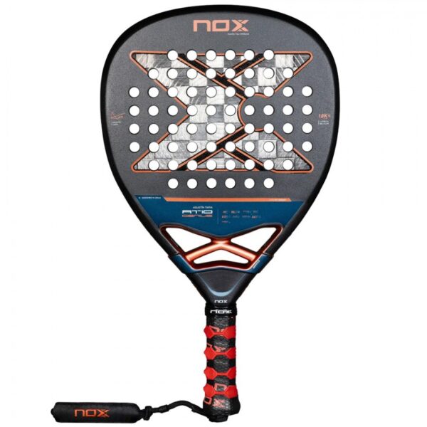Nox AT10 Genius Attack 18K Alum 2025 Agustin Tapia - Padel Racket
