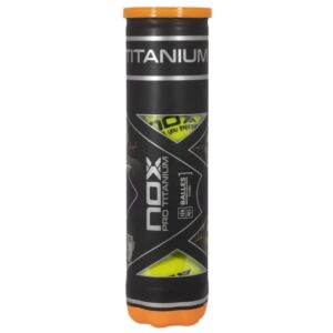 Nox Titanium Pro - Can of 4 Padel Balls