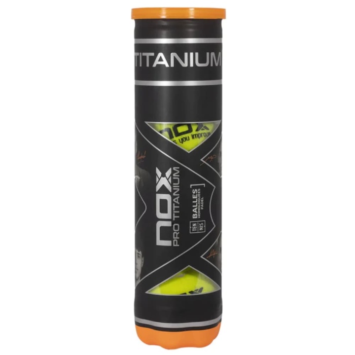 Nox Titanium Pro - Can of 4 Padel Balls