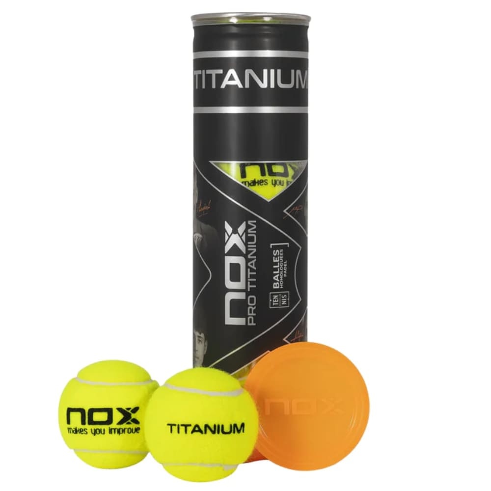 Nox Titanium Pro - Can of 4 Padel Balls - Image 2
