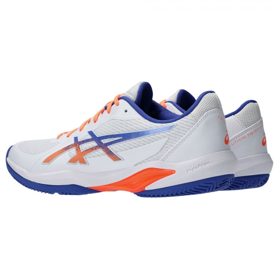 Asics Solution Swift FF2 Padel White/Blue-Cobalt - Padel Shoes - Image 2