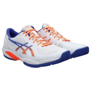 Asics Solution Swift FF2 Padel White/Blue-Cobalt - Padel Shoes