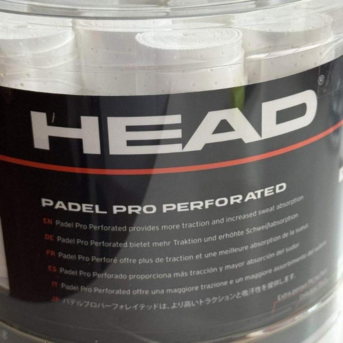 Head Pro Overgrip Perforated - White - 1pc - Image 2
