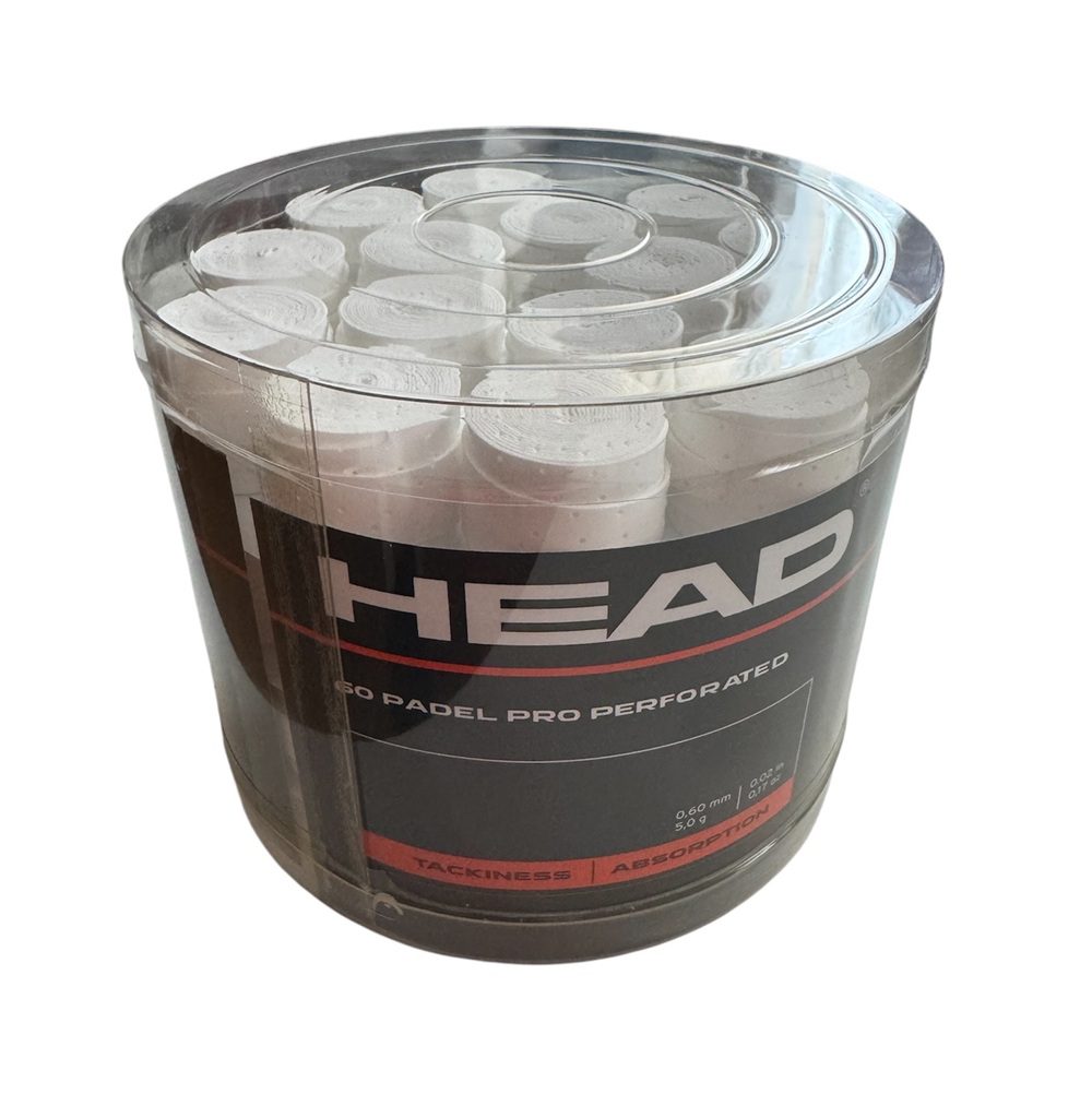 Head Pro Overgrip Perforated - White - 1pc - Image 3