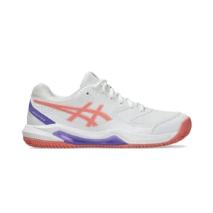 Asics Gel Dedicate 8 Padel White/Pink Women's - Padel Shoes