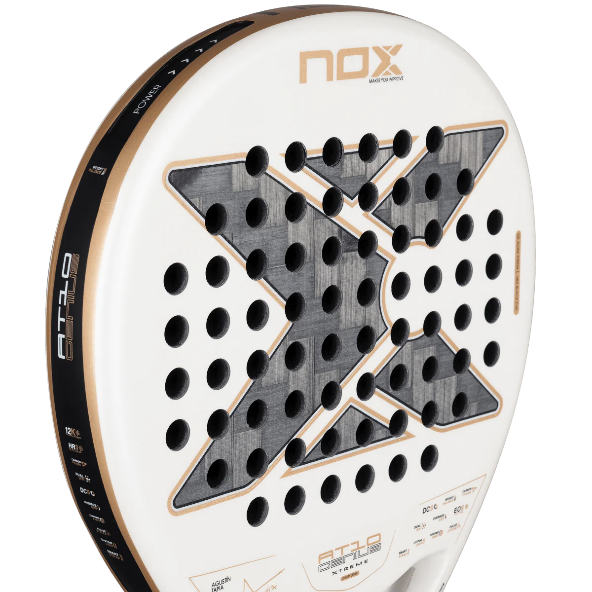 Nox AT10 Luxury Genius12K Alum XTREM 2026 - Padel Racket - Image 8